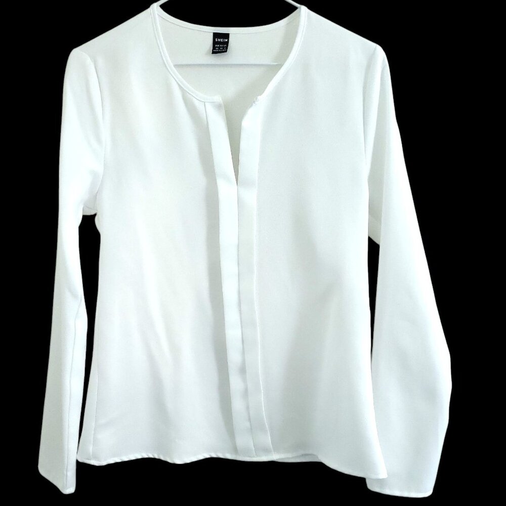 SHEIN // White Blouse //